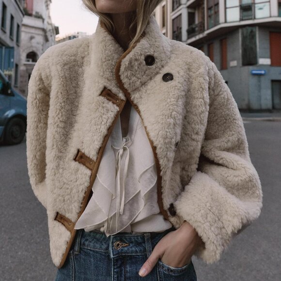 Zara Jackets & Blazers - Zara Reversible Double-Faced Jacket